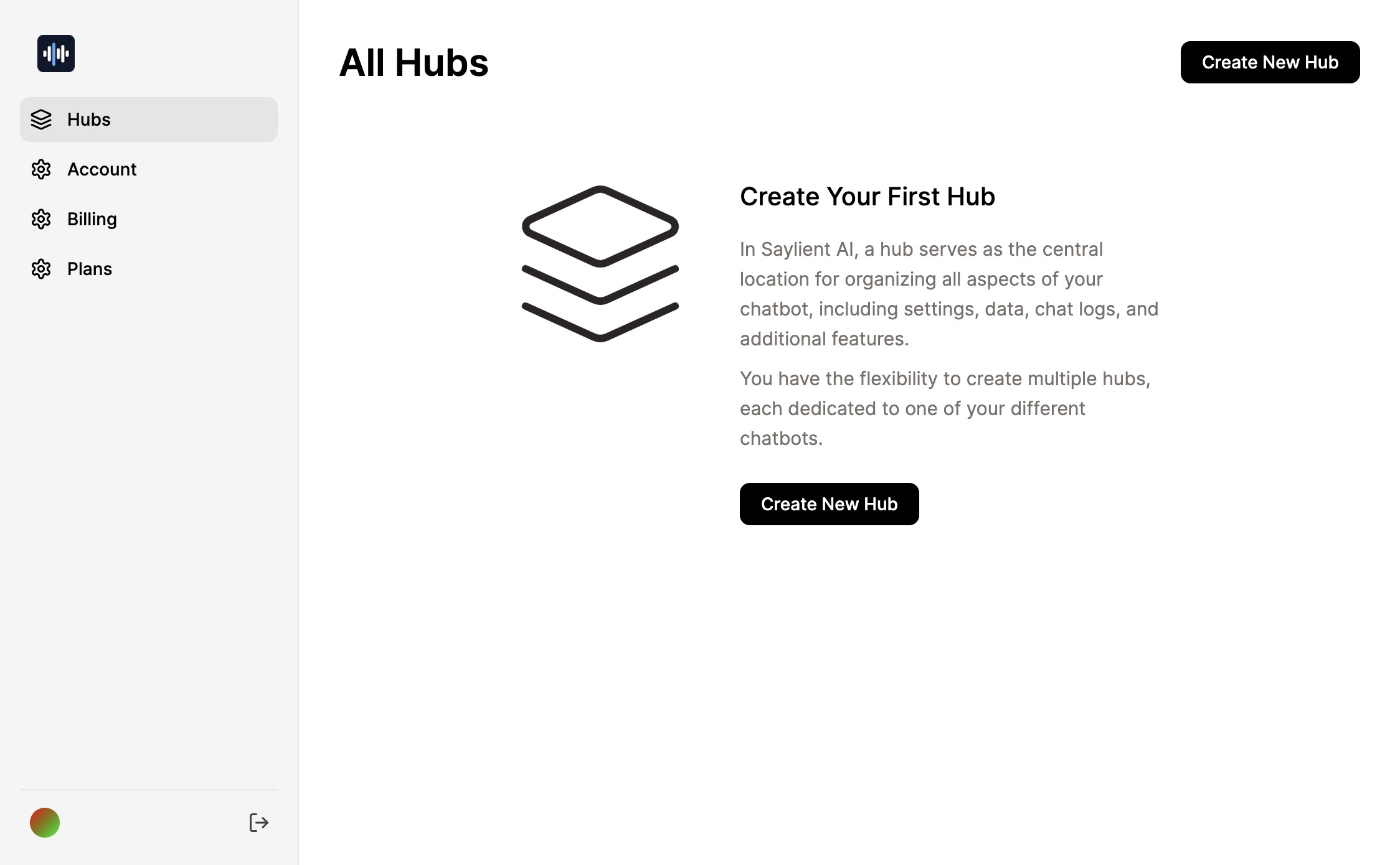 Hubs Page